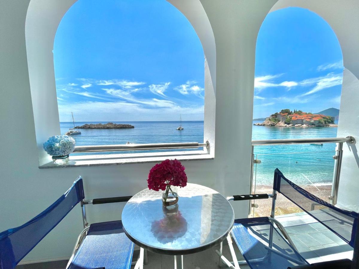 Plava Vila Beach Apartments 斯韦蒂·斯特凡 外观 照片