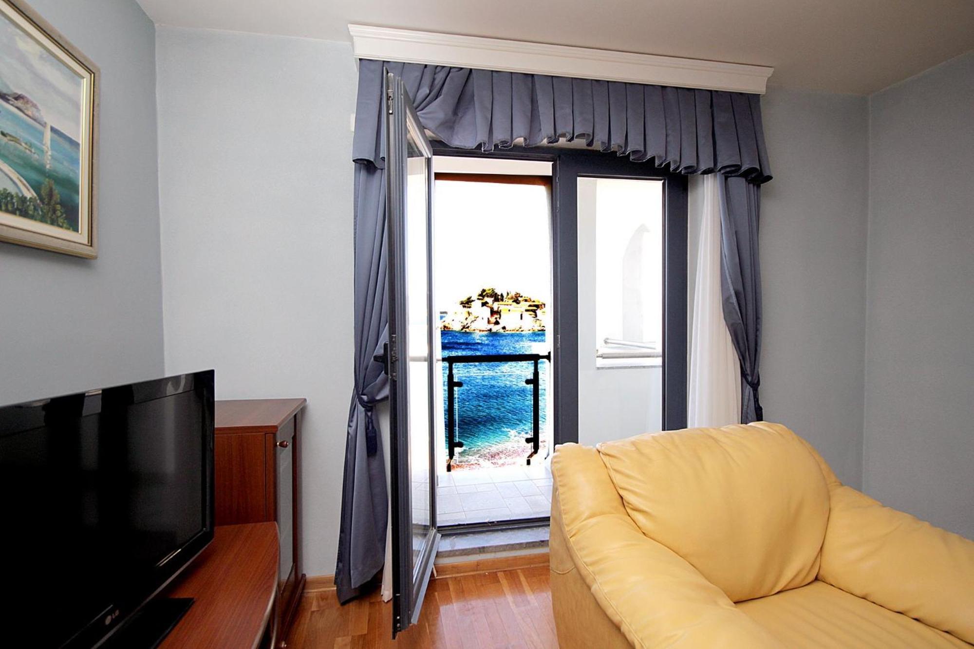 Plava Vila Beach Apartments 斯韦蒂·斯特凡 外观 照片